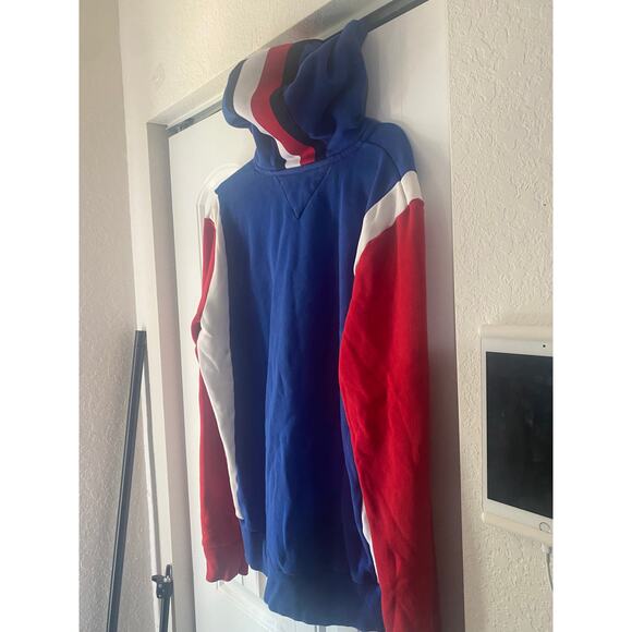 Tommy Hilfiger Logo Colorblock Hoodie - Picture 4 of 6